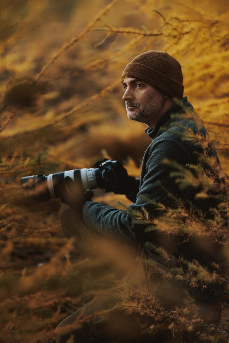 Portrait de S. Lévesque, photographe